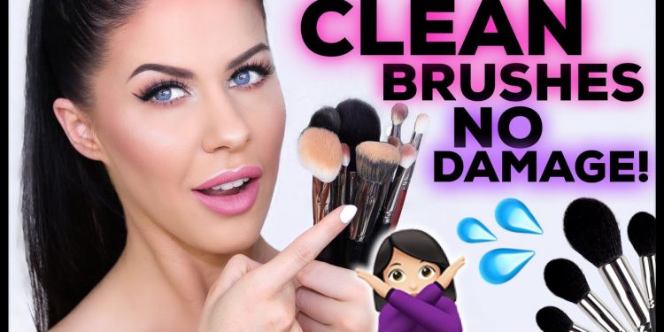 Here’s how to Properly clean and dry your Makeup Brushes
