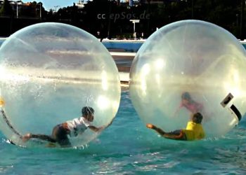 If you want to do something special, why not try a Zorb ball?